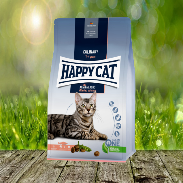 Happy Cat Culinary Adult Atlantik Lachs - Exquisites Adult Katzenfutter